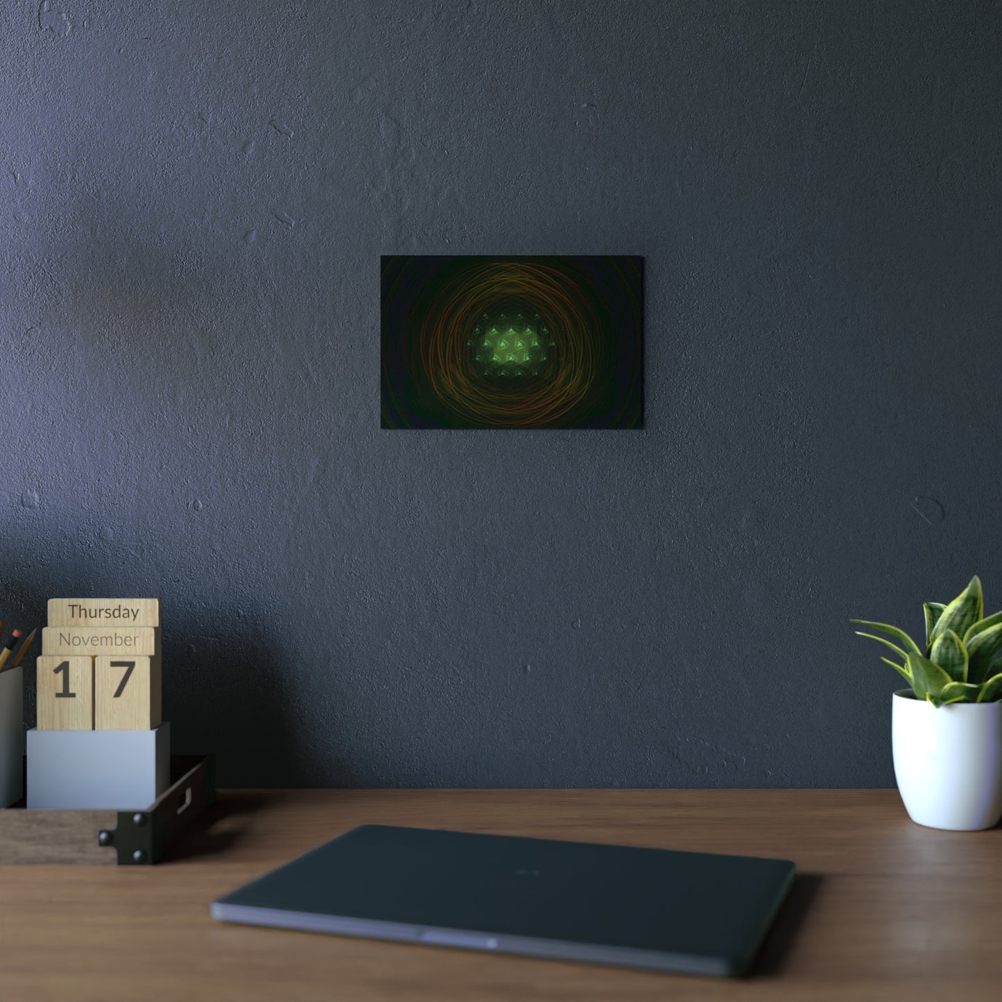 toblave_1005 Aluminum Print 12x8"